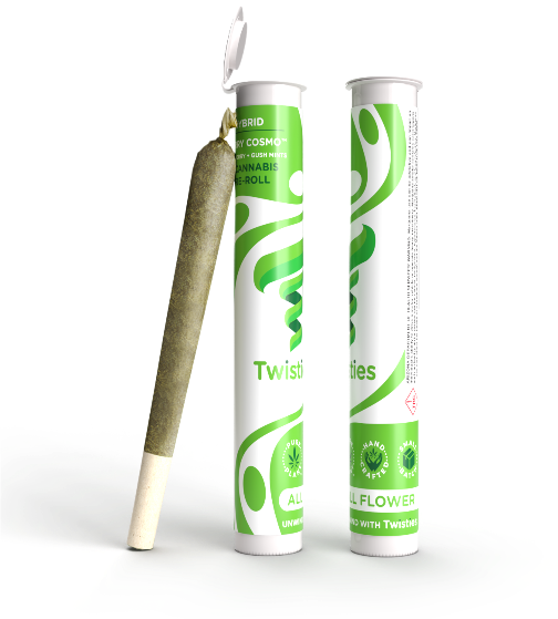 Twisties blend preroll label cherry cosmo 3